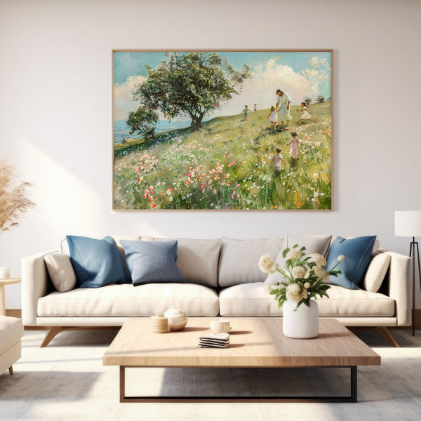 Embrace - Framed Canvas