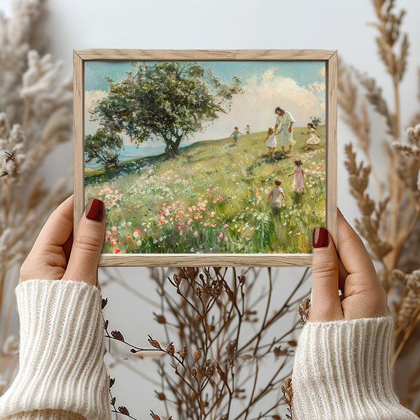 Embrace - Framed Canvas