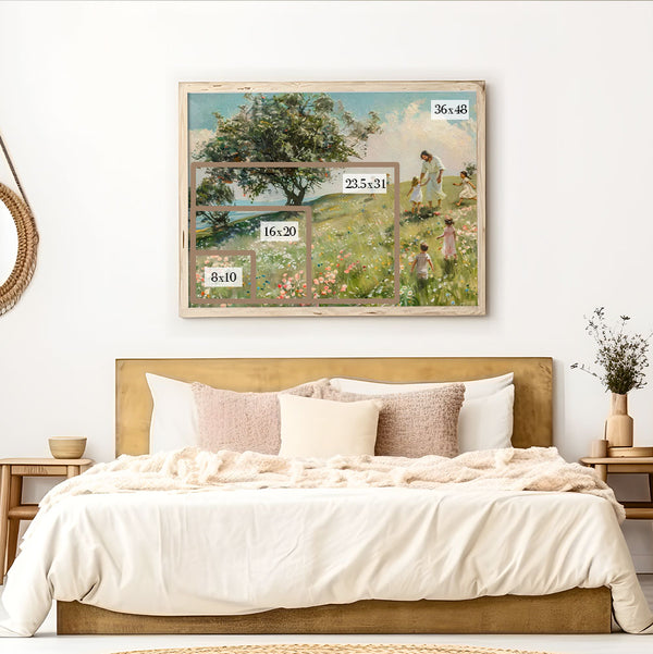 Embrace - Framed Canvas