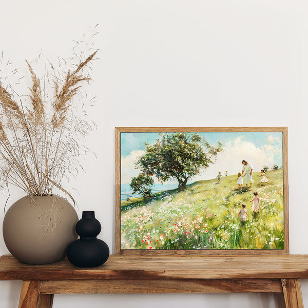 Embrace - Framed Canvas