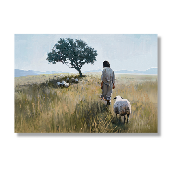 I Know My Sheep - Print