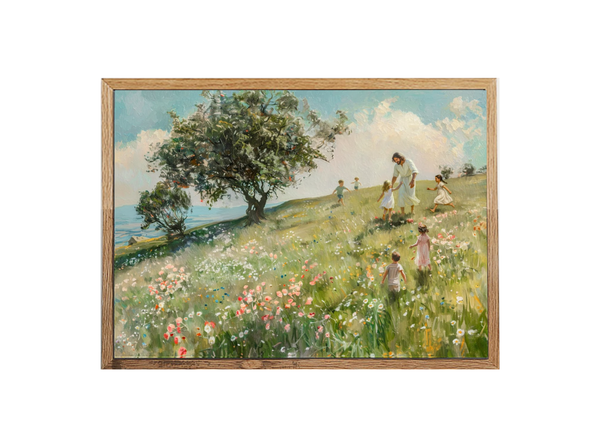 Embrace - Framed Canvas