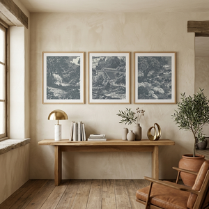 Jerusalem - Framed Glass Print