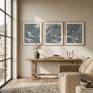 Jerusalem - Framed Glass Print