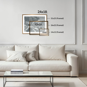 Jerusalem - Framed Glass Print