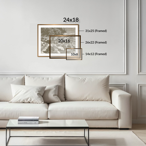 Jerusalem - Framed Glass Print