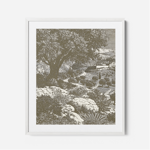 Jerusalem - Framed Glass Print