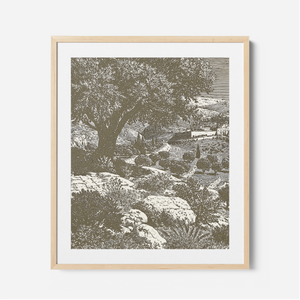 Jerusalem - Framed Glass Print