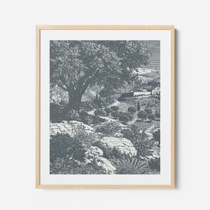 Jerusalem - Framed Glass Print
