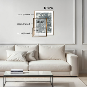 Noah's Ark - Framed Glass Print